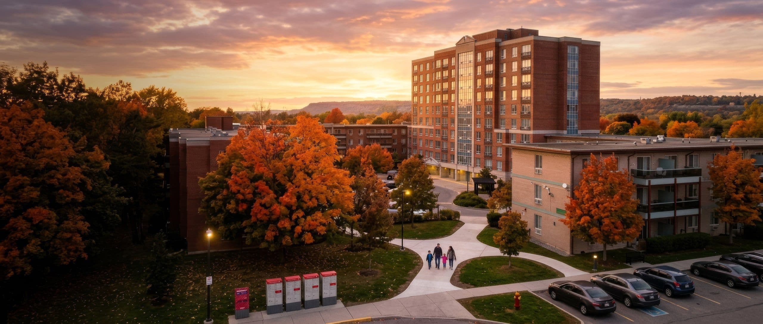 VPCH community at golden hour